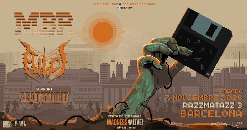 Master Boot Record + Fulci + Arottenbit (Barcelona) event cover