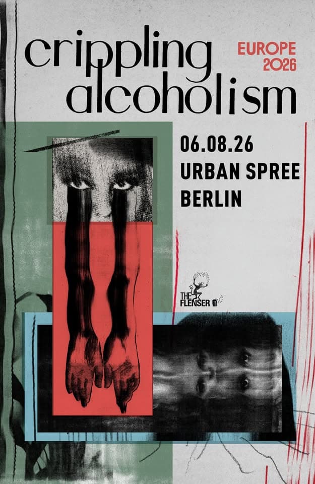 Crippling Alcoholism • Berlin • Urban Spree event cover