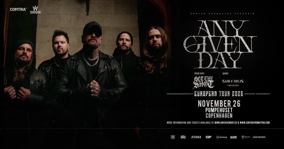 Any Given Day - European Tour 2026 event cover