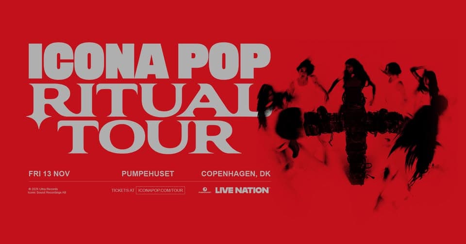 Icona Pop // Pumpehuset - 13. november 2026 event cover
