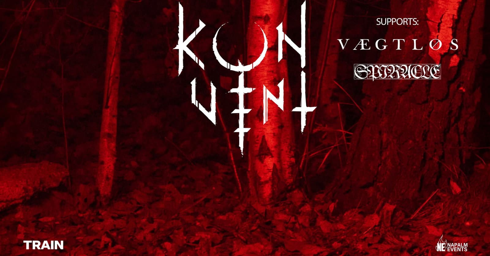 Konvent / TRAIN event cover