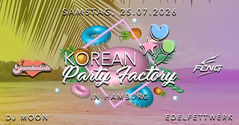 K-Pop Open Air Party Hamburg – Summer Event mit Festival-Vibes! event cover
