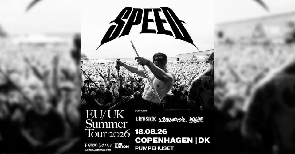 Speed: EU / UK Summer 2026 // Pumpehuset // 18. august 2026 event cover