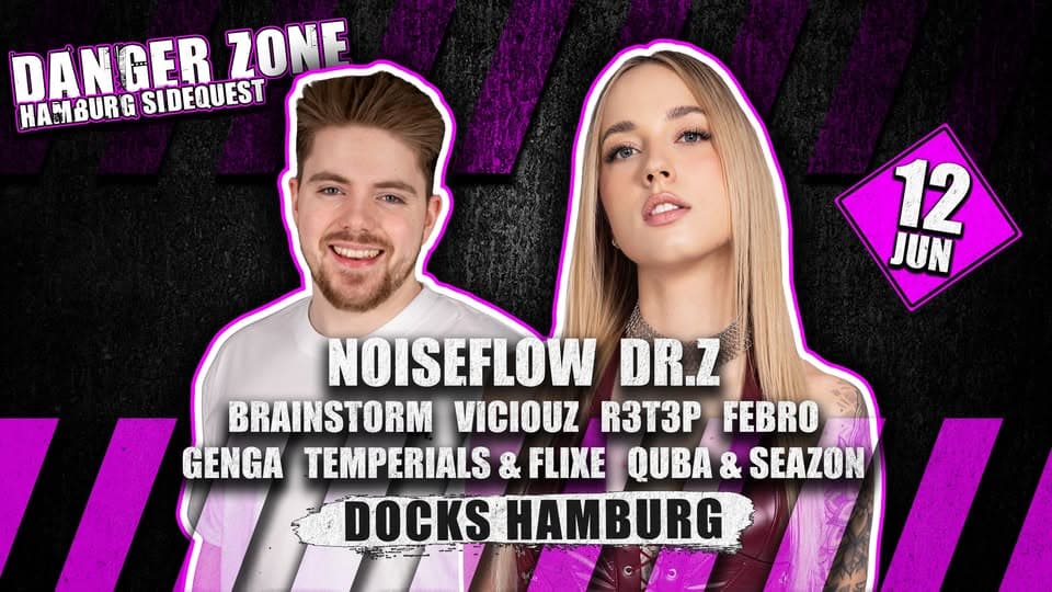 DANGER ZONE /w NOISEFLOW & DR.Z event cover