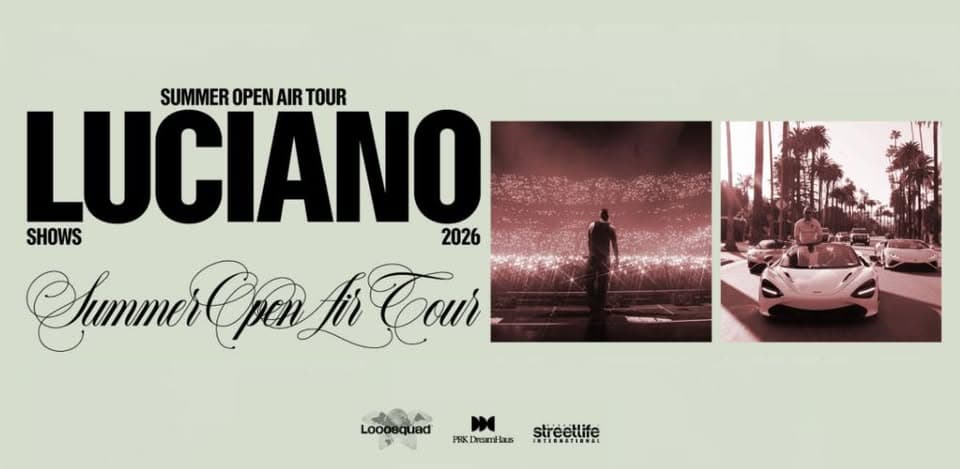 Luciano - Summer Open Air 2026 | Schwetzingen event cover