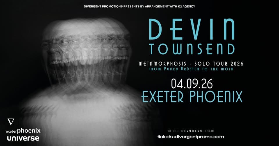 An Audience with Devin Townsend at Exeter Phoenix event cover