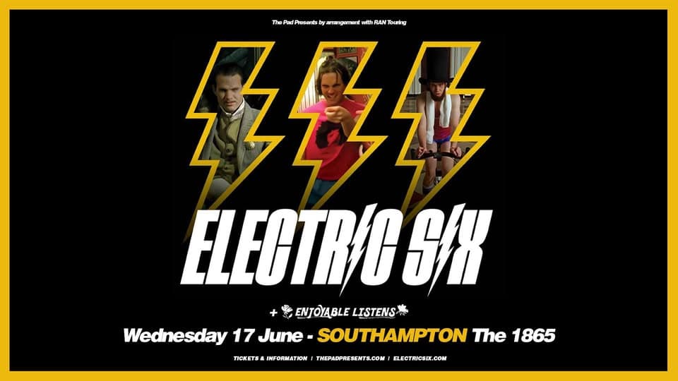 Electric Six event cover
