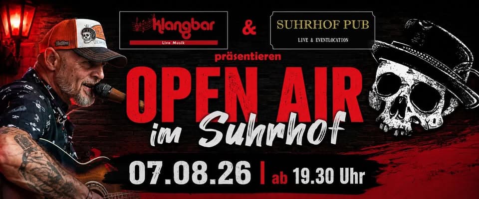 Jimmy Cornett • Open Air • Live event cover