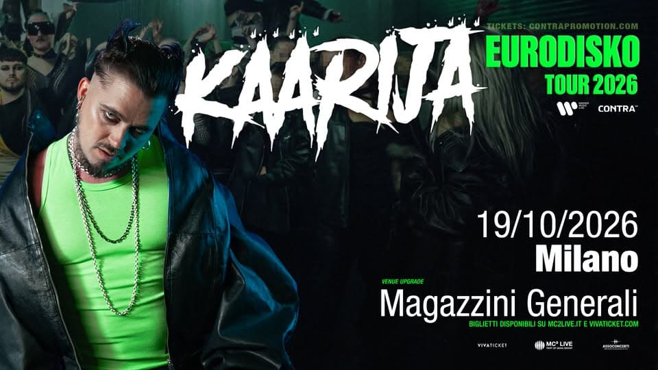 Käärijä - Eurodisko Tour 2026 event cover