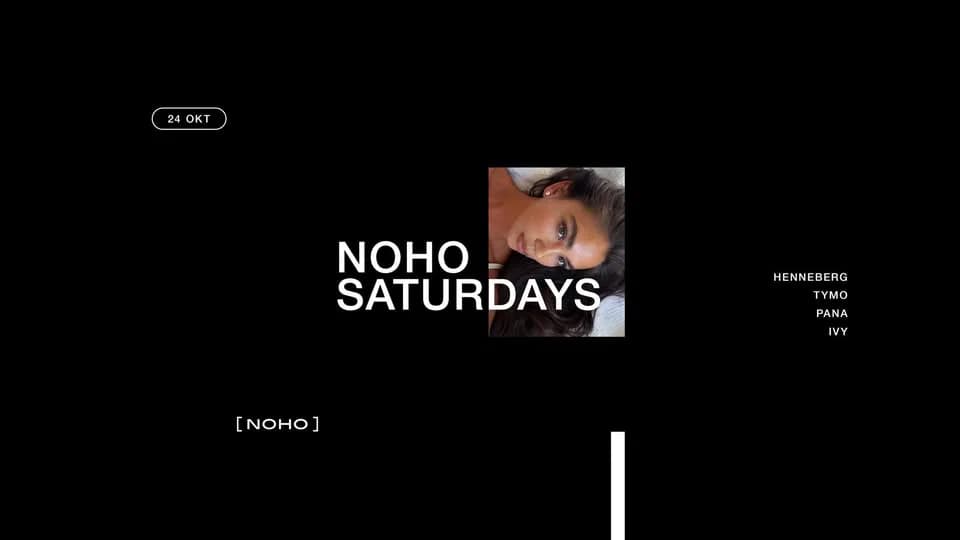 Noho Saturdays event cover