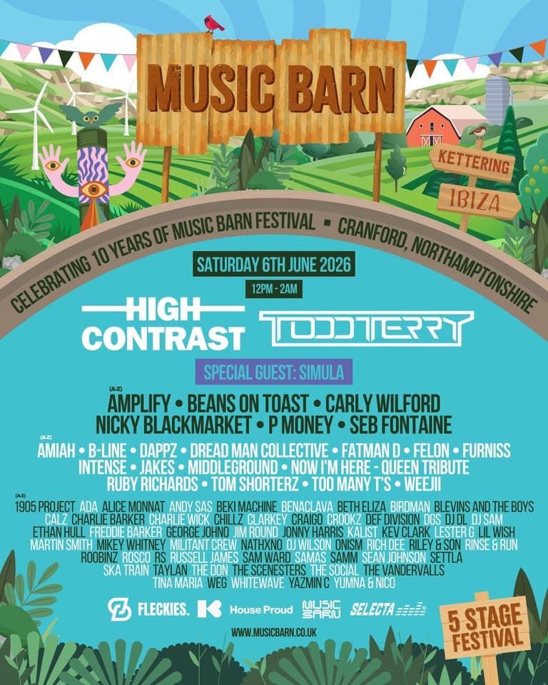 Music Barn Festival 2026 event cover
