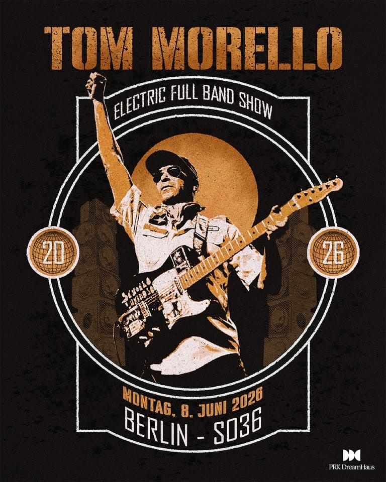 TOM MORELLO // Berlin event cover