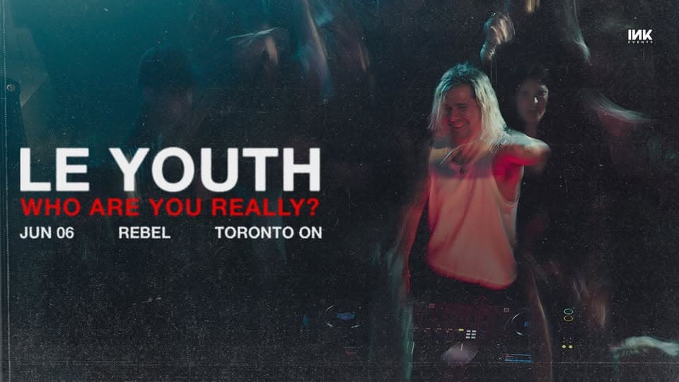 Le Youth inside REBEL event cover