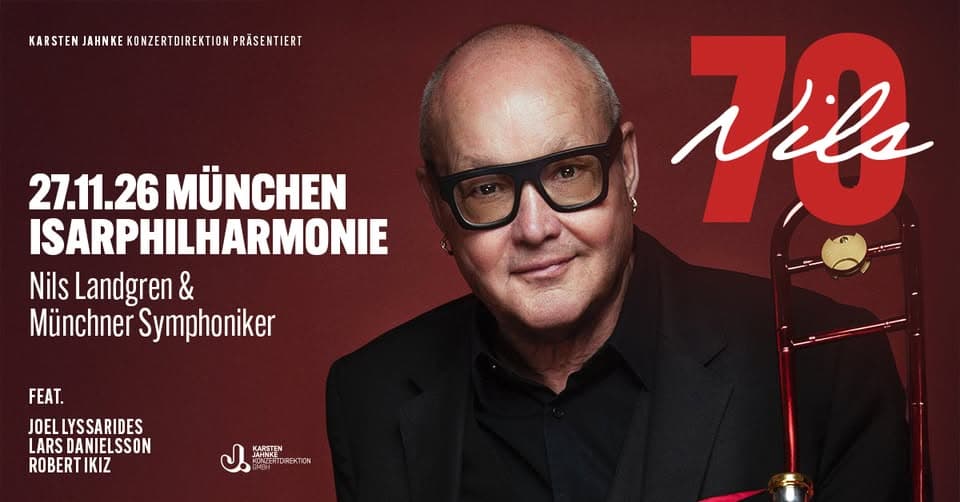 Nils Landgren: NILS 70 event cover