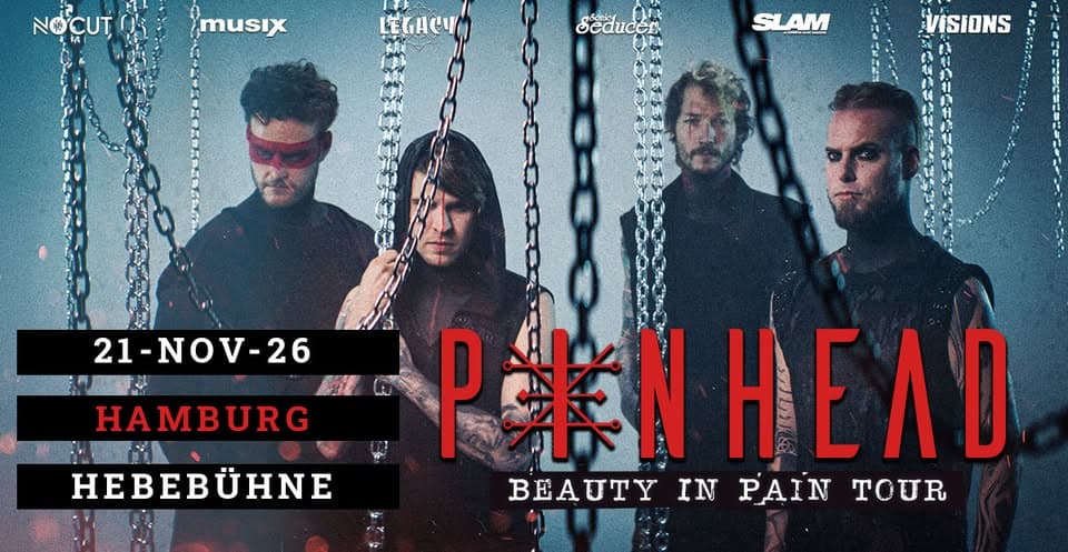 Pinhead - Beauty in Pain Tour 2026 Hamburg event cover