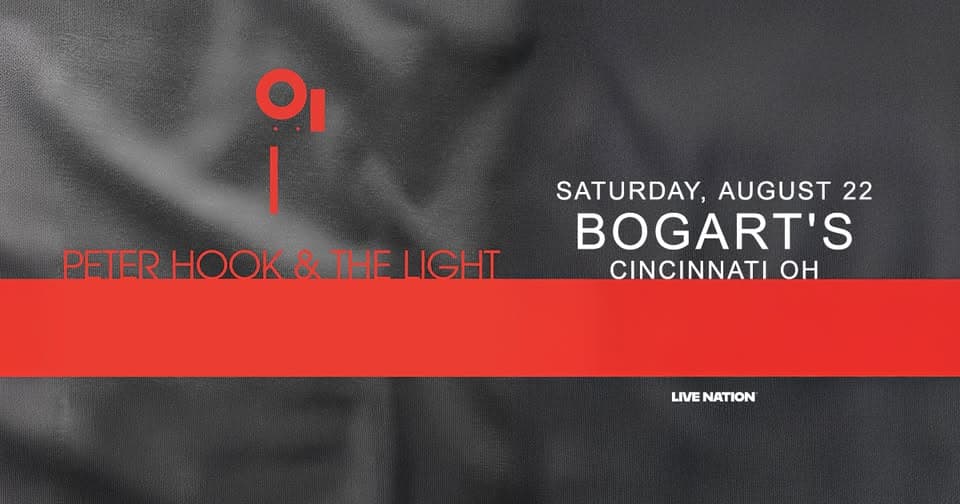 Peter Hook & the Light event cover