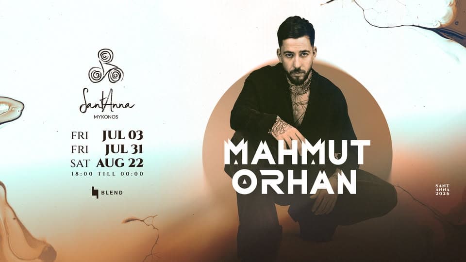MAHMUT ORHAN at SantAnna event cover