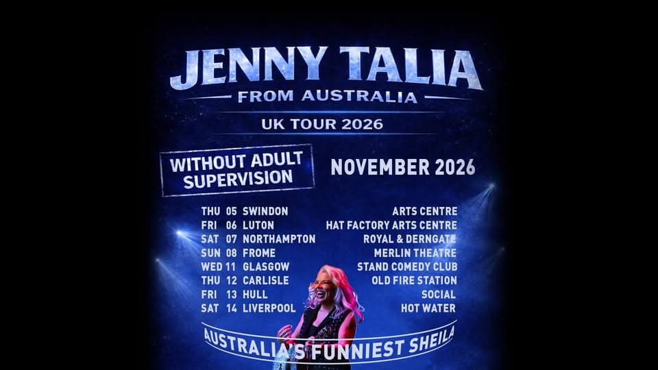JENNY TALIA: Without Adult Supervision | LUTON Hats Factory Arts Centre event cover