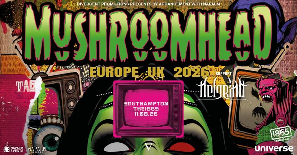 Mushroomhead at The 1865, Southampton event cover