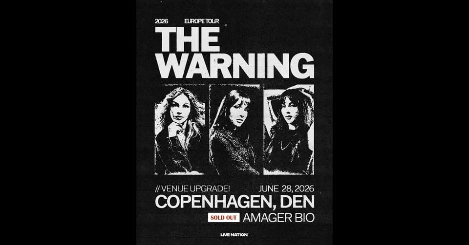 The Warning // Amager Bio // 28. juni 2026 // VENTELISTE event cover
