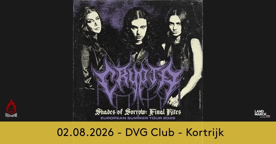 Crypta @ DVG Club, Kortrijk event cover