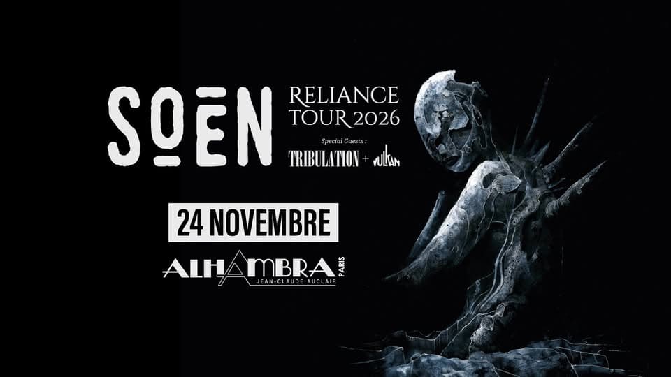 SOEN | PARIS | L'Alhambra event cover