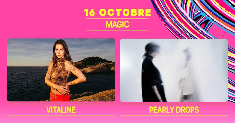 VITALINE + PEARLY DROPS · Magic · NJP 2026 event cover