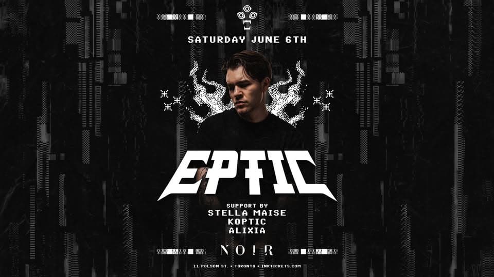 Eptic inside NOIR event cover