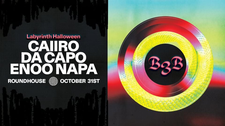Caiiro x Da Capo x Enoo Napa Halloween B3B event cover