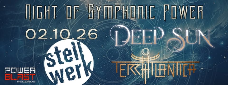 Night of Symphonic Power/ Deep Sun, Terra Atlantica event cover