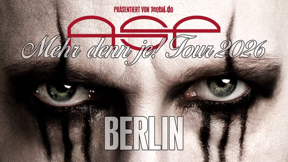 ASP | MEHR DENN JE! Tour 2026 | Berlin event cover