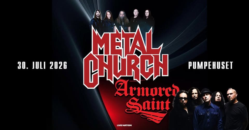 Metal Church & Armored Saint | Pumpehuset | 30. juli 2026 event cover