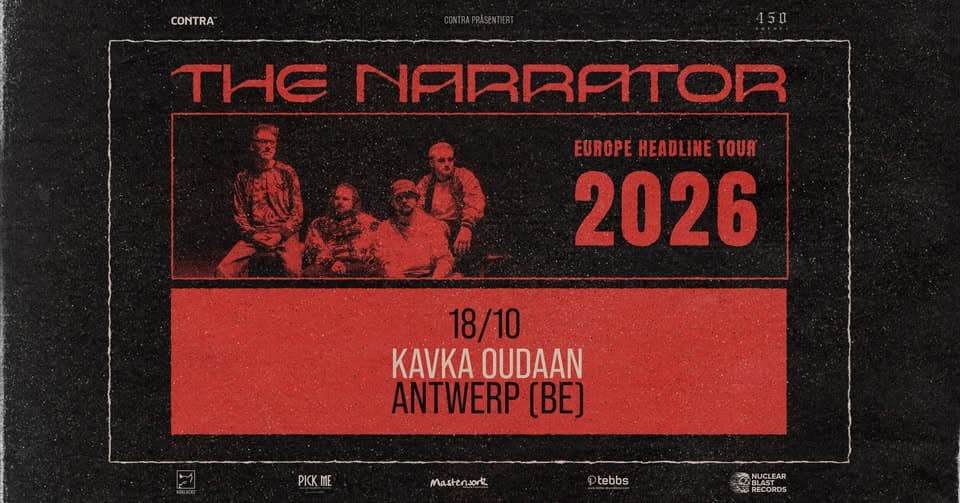 The Narrator | Kavka Oudaan | Antwerp event cover
