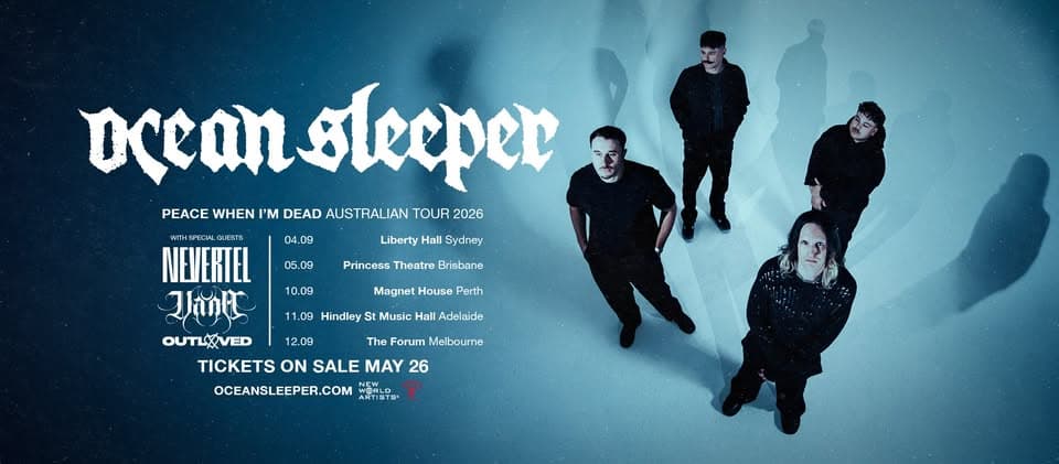 Ocean Sleeper Sydney 2026 / Nevertel (USA) / Vana (NZ) & Outloved event cover