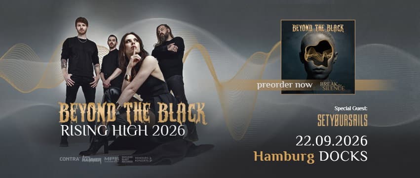 BEYOND THE BLACK :: RISING HIGH 2026 RESCHEDULED SHOWS | Hamburg event cover