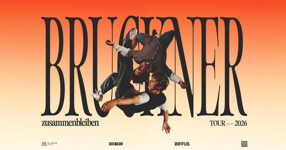 BRUCKNER /// zusammenbleiben TOUR - 2026 /// Leipzig event cover