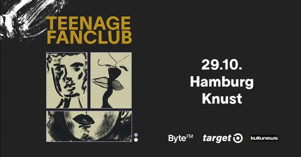 TEENAGE FANCLUB - Hamburg, Kunst event cover