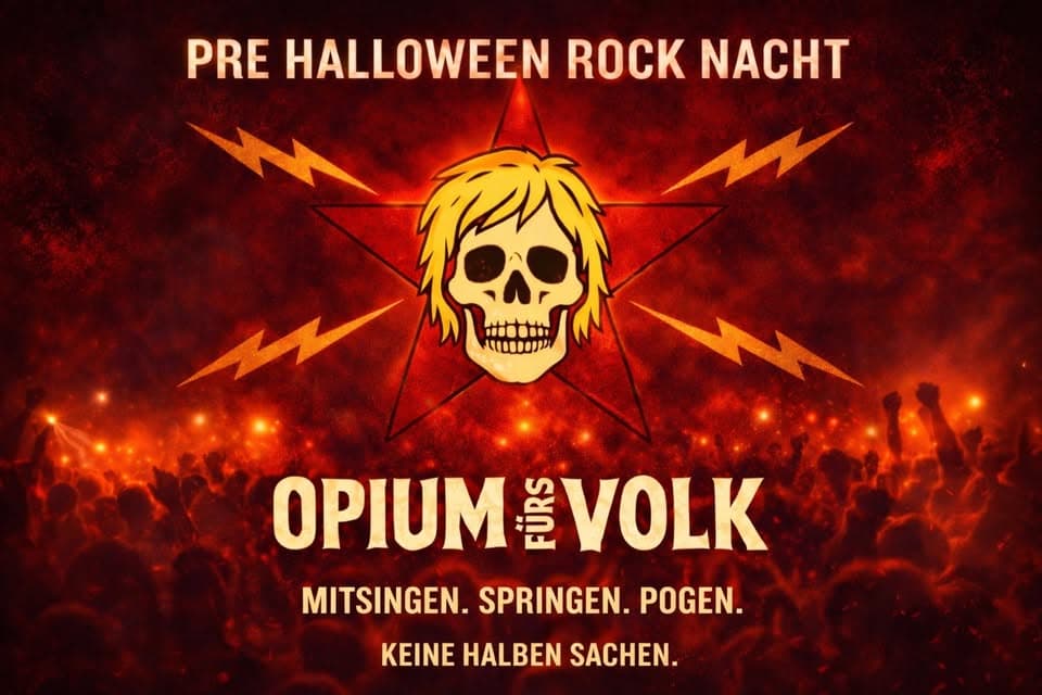 Pre Halloween Rock Nacht event cover