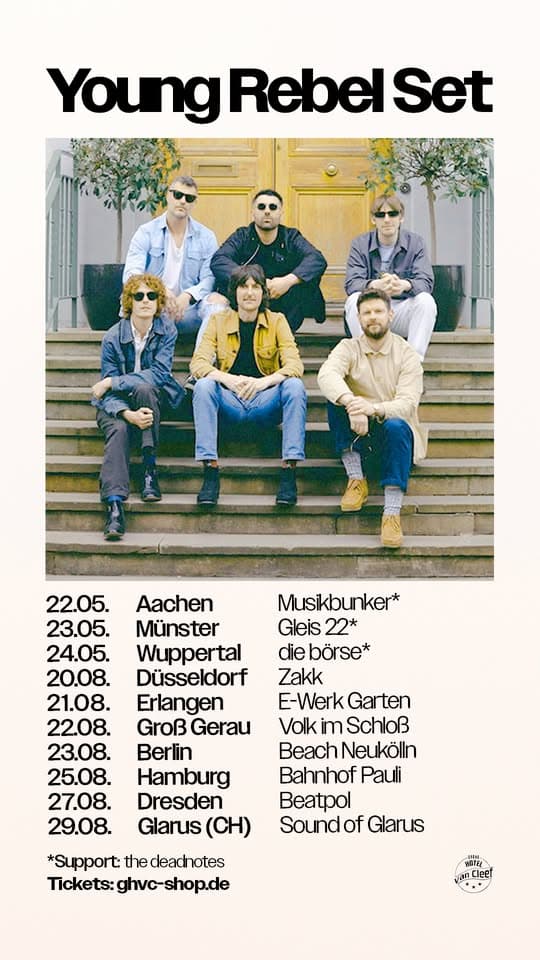 YOUNG REBEL SET - Live 2026 | Hamburg event cover