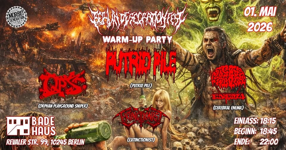 Berlin Desecration Warm-Up Party 2026 event cover