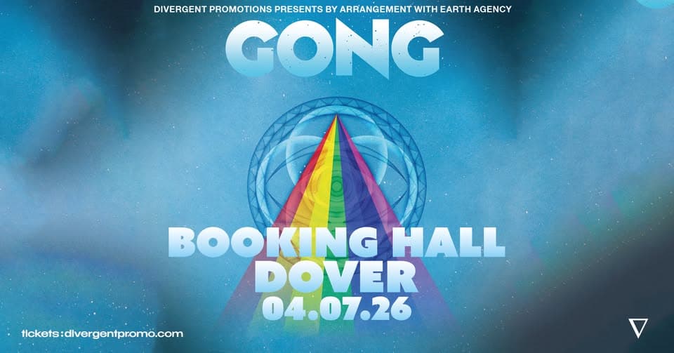 Gong at Booking Hall, Dover event cover