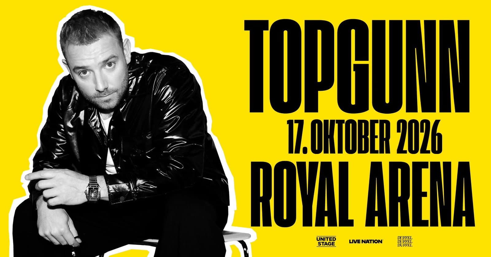 TopGunn | Royal Arena | 17. oktober 2026 event cover