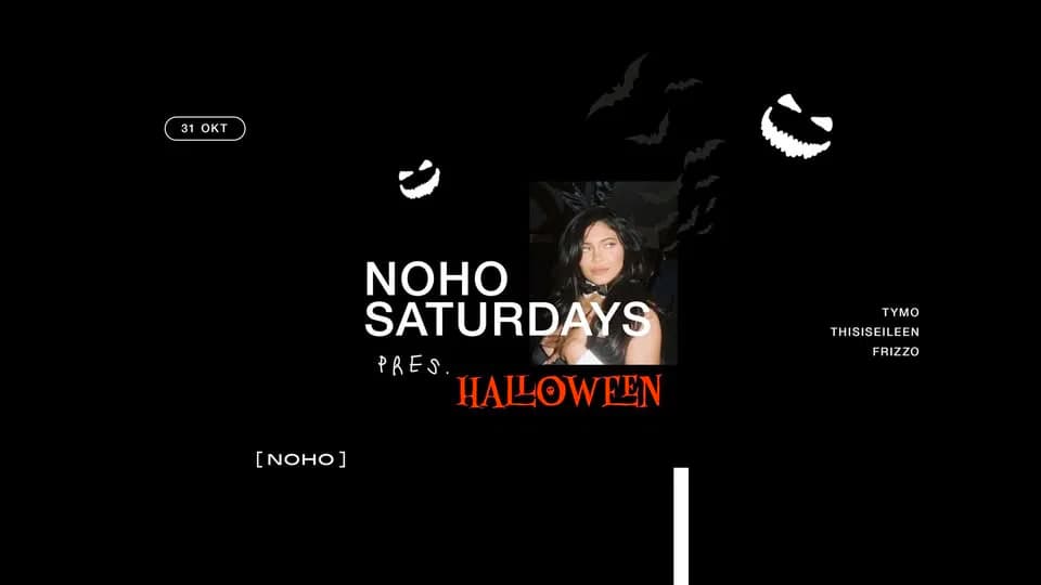 NOHO SATURDAYS pres. HALLOWEEN event cover