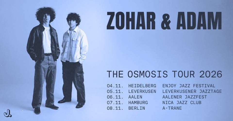 Zohar & Adam | The Osmosis Tour 2026 | Hamburg event cover