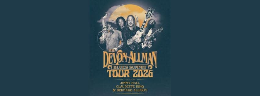 The Devon Allman Blues Summit - European Tour 2026 event cover