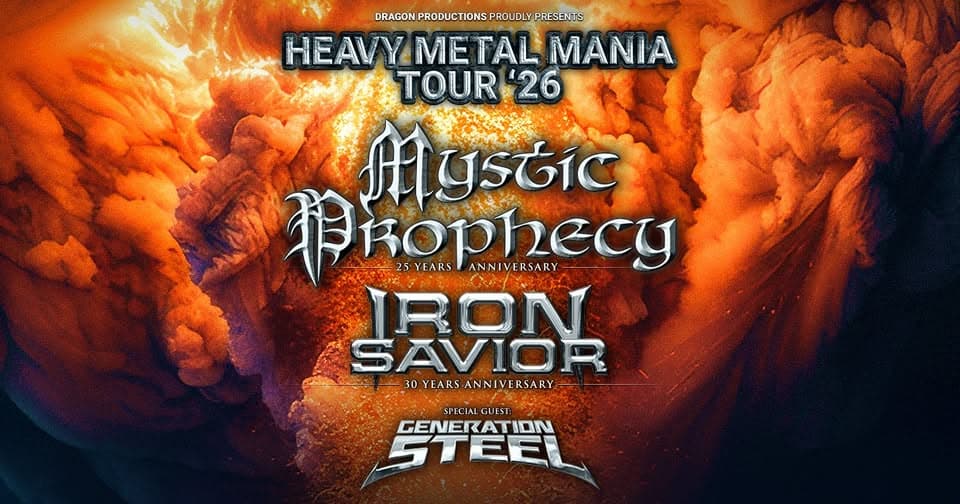 Iron Savior + Mystic Prophecy • Köln event cover