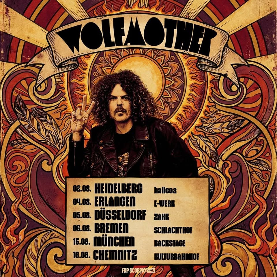Wolfmother - Chemnitz, Kulturbahnhof event cover