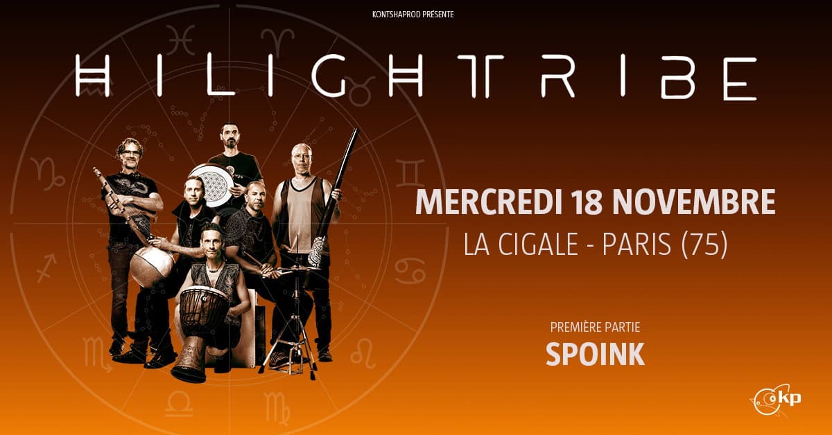 Hilight Tribe à La Cigale, Paris (75) event cover