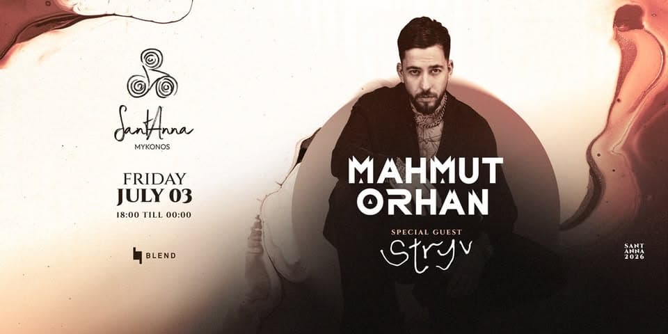 MAHMUT ORHAN at SantAnna event cover