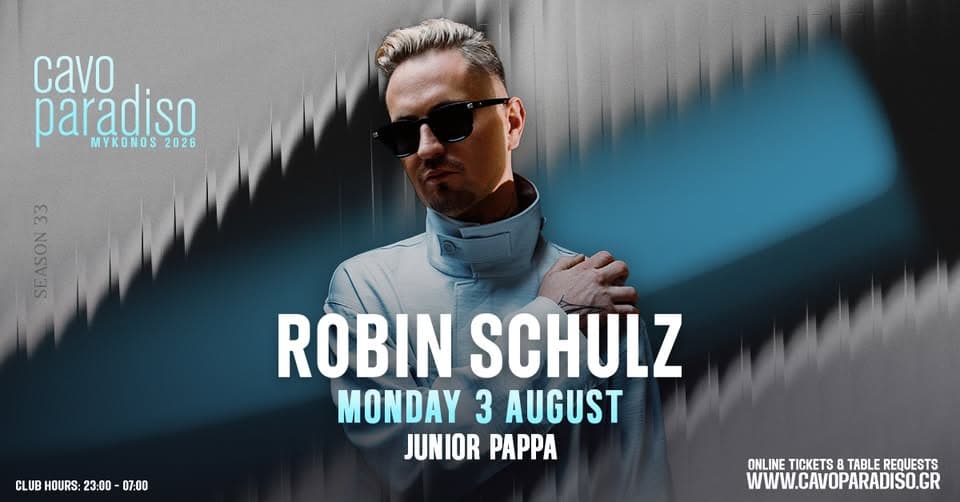 Robin Schulz | Junior Pappa event cover